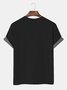 Men's Casual T-shirt Best Papa Ever Short Sleeve Father's Day T-Shirt