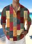 JoyMitty Instrument Guitar Music Beauty Print Men's Button Pocket Shirt