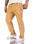 Men's Casual Pants Classic Solid Color Natural Fiber Men's Pants Large Pockets Men's Sweatpants Men