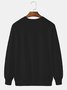 JoyMitty Christmas print round neck long sleeve sweatshirt