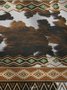 JoyMitty Men's Aztec Print Art Festive Hooded Sweatshirt