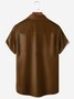 Royaura® Turkey Chest Pocket Short Sleeve Bowling Shirt