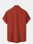 Royaura® Christmas Santa Fun Print Men's Button Pocket Shirt