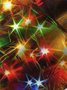 Royaura® Christmas Gold Neon Men's Shirts Stretch Plus Size Christmas Lights Costume Button-Down Shirts