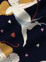 Valentine's Day Holiday Cupid Cartoon Men's Hawaiian Shirt Stretch Easy Care Pocket Camp Shirts Big Tall