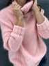 Plain Casual Loose Sweater tunic