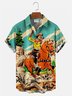 Men's Retro Cowboy Pocket Equestrian Casual Loose Comfortable Shirt