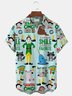Christmas Christmas Movie ELF Print Men's Button Pocket Shirt